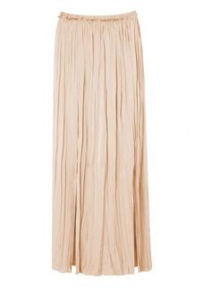 Home £20 And Under Partywear Womens Cream Pleated Maxi Skirt