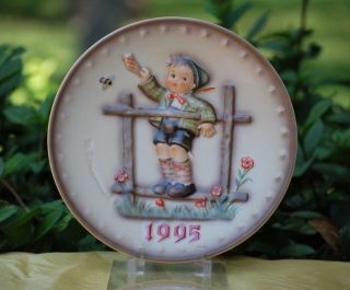 HUMMEL 1995 Annual Collectors Plate 25th Edition COME BACK SOON MIB