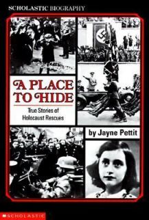 Place to Hide True Stories of Holocaust Rescues by Jayne Pettit 1993 