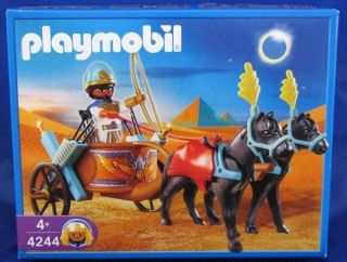 Playmobil Egyptian Pharaoh Chariot New Horses 4244