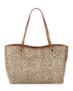 Candice Cheetah Print Tote Bag   