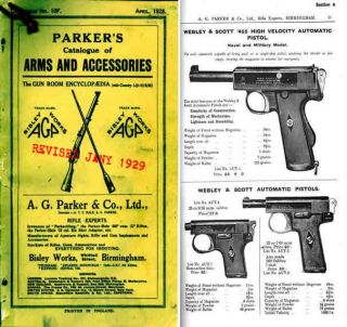 Parker 1929, A.G. & Co.   (early Parker Hale) (UK)