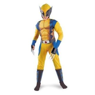 Wolverine X Men Origins Classic Child Costume Size 10 12 Disguise 