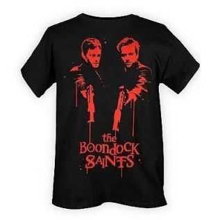 Boondock Saints Black Red Mens T Shirt X Large XL New