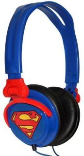 Great iHip Classic Superman Logo Headphones NEW