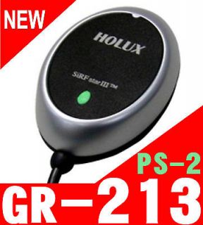 Holux GR 213 PS 2 GPS Receiver/Waterproof/SIRF Star III/ 20 Channels w 