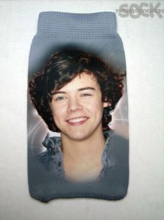 Harry Styles one direction mobile phone sock case cover pouch 