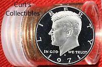 1971 HALF ROLL PROOF KENNEDY HALFS – 10 PROOF COINS
