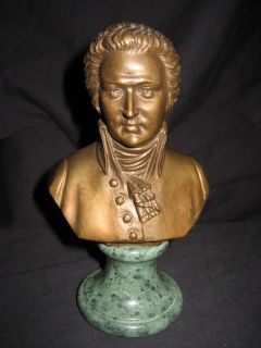 Andrea by Sadek Bust Statue of Mozart 6 Tall