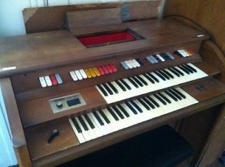 Electramatic PLAYER. Organ 2 Manual with Matching bench RARE