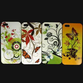 4PCS NEW Great BEAUTIFUL HARD BACK COVER CASE SKIN FOR IPHONE 5, PH F4