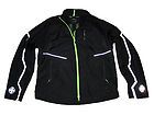   Lauren Black Neon Green Polo L Active Windbreaker Jacket Large Coat