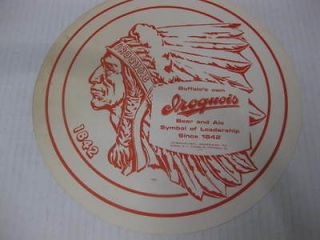 Iroquois International 1964 Beer Tray Liner Coaster
