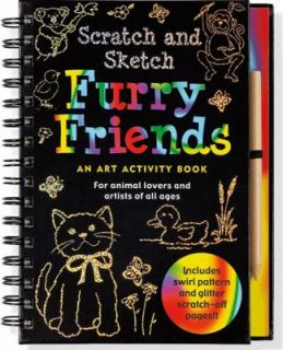 Furry Friends Scratch and Sketch by Heather Zschock 2010, Merchandise 