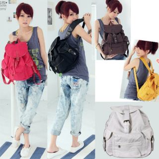 New Fashion Practical Womens Canvas Backpack Rucksack travelling bag 