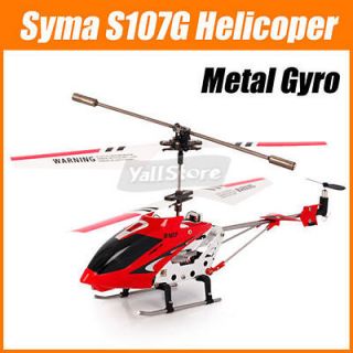   Channel 3CH RC Remote Control S107 Metal Helicopter with GYRO Heli