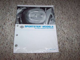 2004 Harley Davidson Sportster Parts Catalog Manual Book