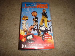 JAMES AND THE GIANT PEACH   WALT DISNEY VHS VIDEO