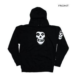 The Misfits   Skull Logo Hoodie Sweatshirt