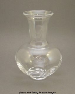 Simon Pearce Small Shelburne Handblown Studio Art Glass Vase 6.25 