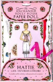 The Enchanted Dolls House Paper Dolls Hattie Late Victorian Costumes 