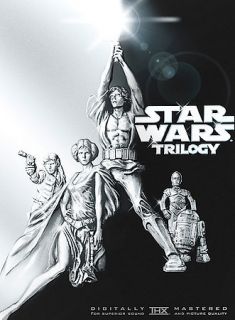Newly listed Star Wars Trilogy (DVD, 4 Disc Set; Widescreen) Rare Out 