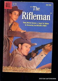 1959 Dell Four Color 1009 The Rifleman #1 huge scan F VF