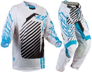 FLY RACING 2013 KINETIC RS JERSEY PANT BLUES COMBO MOTOCROSS OFFROAD 