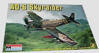 Revell X Monogram AD 6 Skyraider model kit 1/48