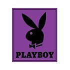 Playboy Bunny purple Blanket KING Size 84 x 94 super soft warm sale 