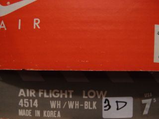 Nike Vintage OG DS Air Flight Low; Pippen Barkley Max 180 Jordan 3 