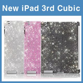  New iPad 3rd Generation Persian Crystal Cubic Swarovski Case Cover