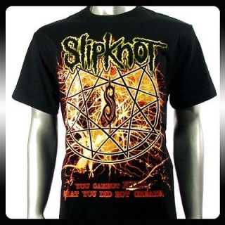 Slipknot Rock Punk Band Music Vintage T shirt Sz XXL 2XL Men