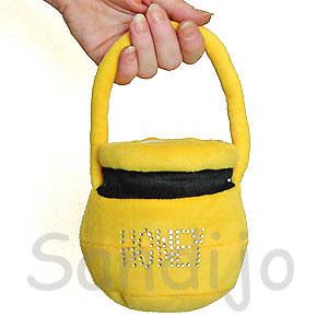 Womens Plush HONEY POT BEE PURSE Handbag