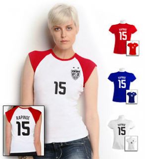 Megan Rapinoe Women T Shirt Jersey USA National team women soccer 