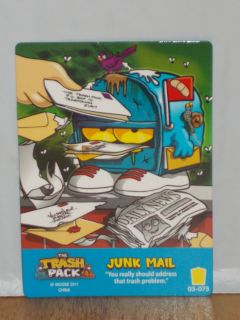 Moose THE TRASH PACK Series 3 Trading Card Game JUNK MAIL 03 075 