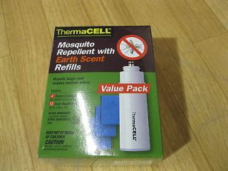 ThermaCell Mosquito Repellent Refills   Value Pack   Earth Scent   NEW