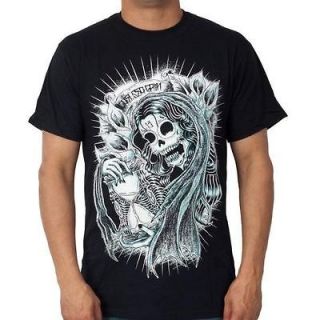 CHELSEA GRIN hourglass skull T SHIRT NEW S M L XL metal authentic