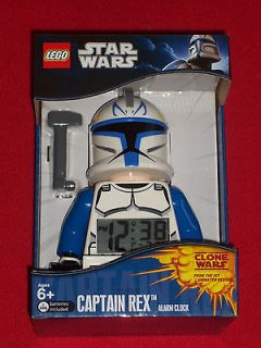 LEGO Star Wars Mini Figure Alarm Clock Captain Rex