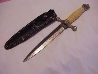 Replica WW II German Navy Dagger Knife Hubertus Solingen