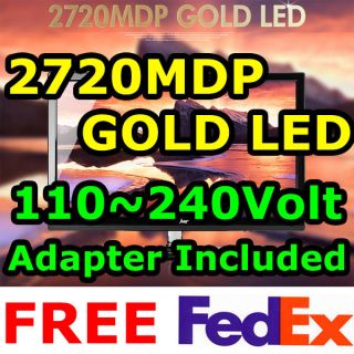   NEW 2720MDP GOLD LED​ 2560x1440 27 QHD S IPS HDMI Speaker Monitor