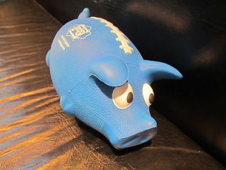 New Pig Blue Foam Football Soft Ball Hot Hogs Throw Easy Grip You 