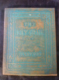 Little Leather Library Corp Redcroft Edition The Holy Grail Tennyson