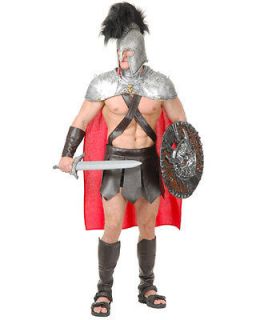SPARTACUS HELMET AND CAPE set gladiator Roman soldier mens halloween 
