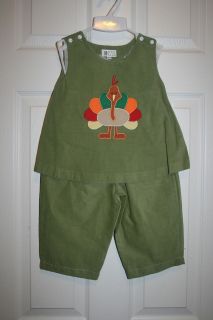 ROYAL CHILD GIRLS THANKSGIVING TURKEY 2 PIECE OUTFIT