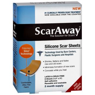 Molnlycke Mepiform Scar Dressing Soft Silicone Gel 1.6 x 12 Sheets 