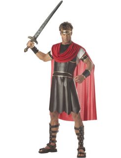 Mens Deluxe Quality Roman Soldier Hercules Spartacus Fancy Dress 