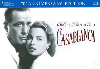Casablanca Blu ray DVD, 2012, 3 Disc Set, 70th Anniversary Edition 