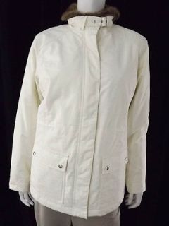 white faux fur jacket in Coats & Jackets