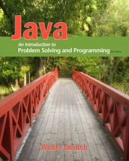Java An Introduction to Problem Solving and Programming by Frank 
